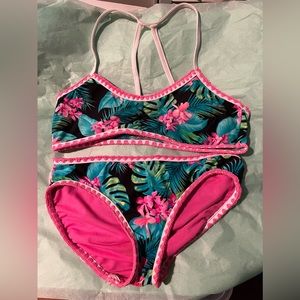 Gossip Girl 2 pc Swimsuit, size 16, EUC